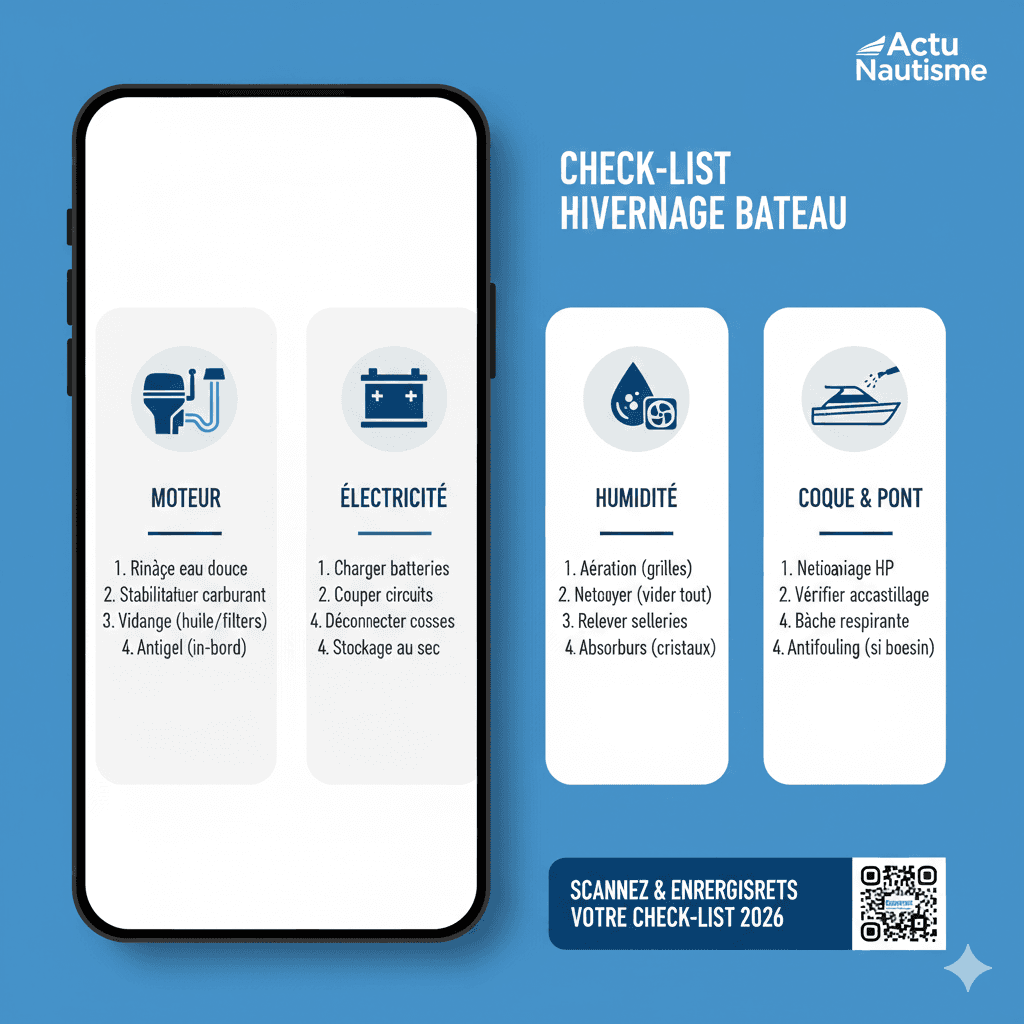Comment hiverner son bateau correctement? 