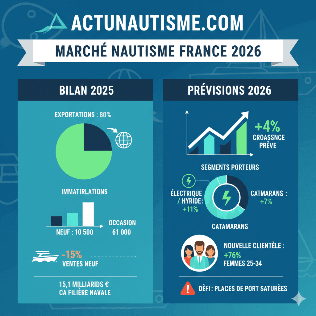 Le marché du nautisme en France : chiffres et prévisions