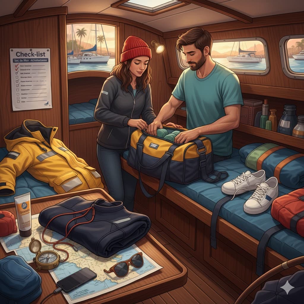 Comment préparer sa première croisière en voilier?