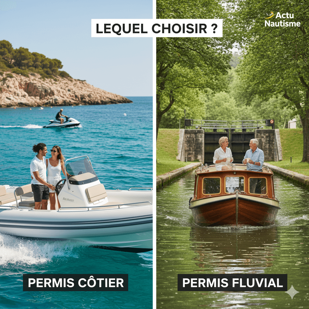 Permis côtier ou fluvial : lequel choisir pour naviguer en 2026 ?