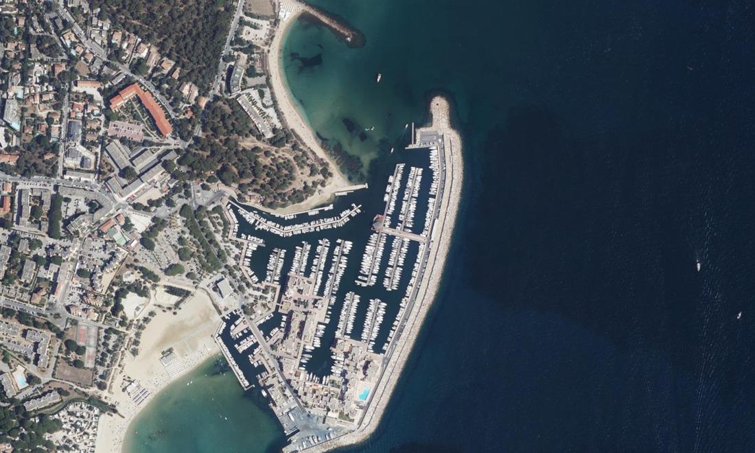 Vue aérienne — Port de Bormes les Mimosas