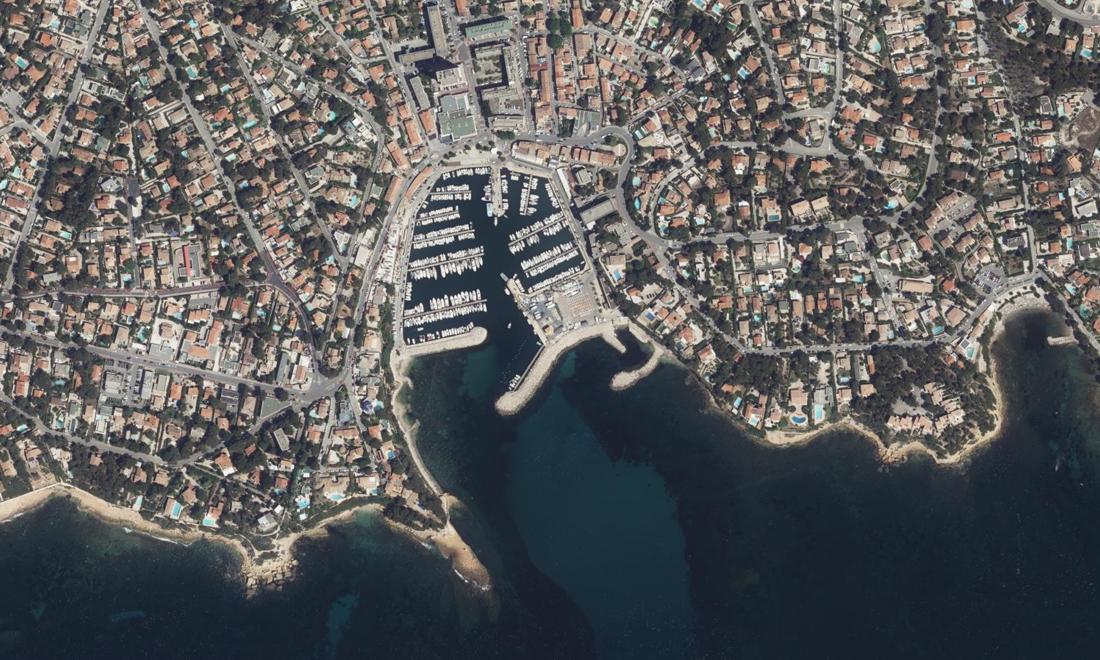 Vue aérienne — Port de Carry le Rouet