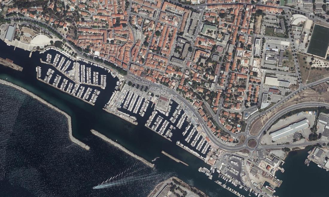 Vue aérienne — Cercle de l'aviron de Marseille