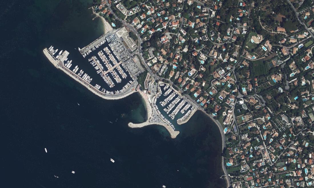 Vue aérienne — Port du Crouton