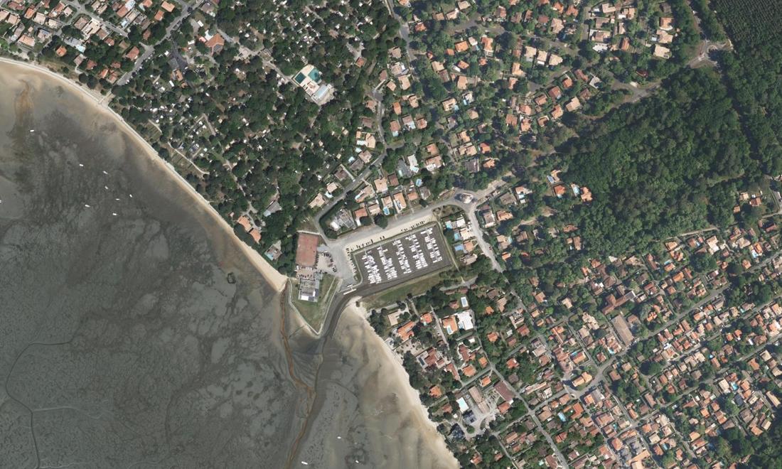Vue aérienne — Port de Fontainevieille