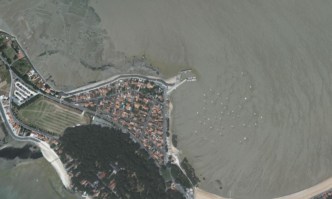 Vue aérienne — Port de Fouras