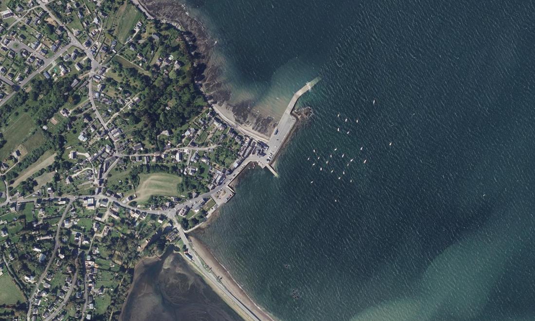 Vue aérienne — Port du Fret