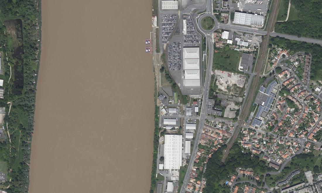 Vue aérienne — GPMB Bassin à flot