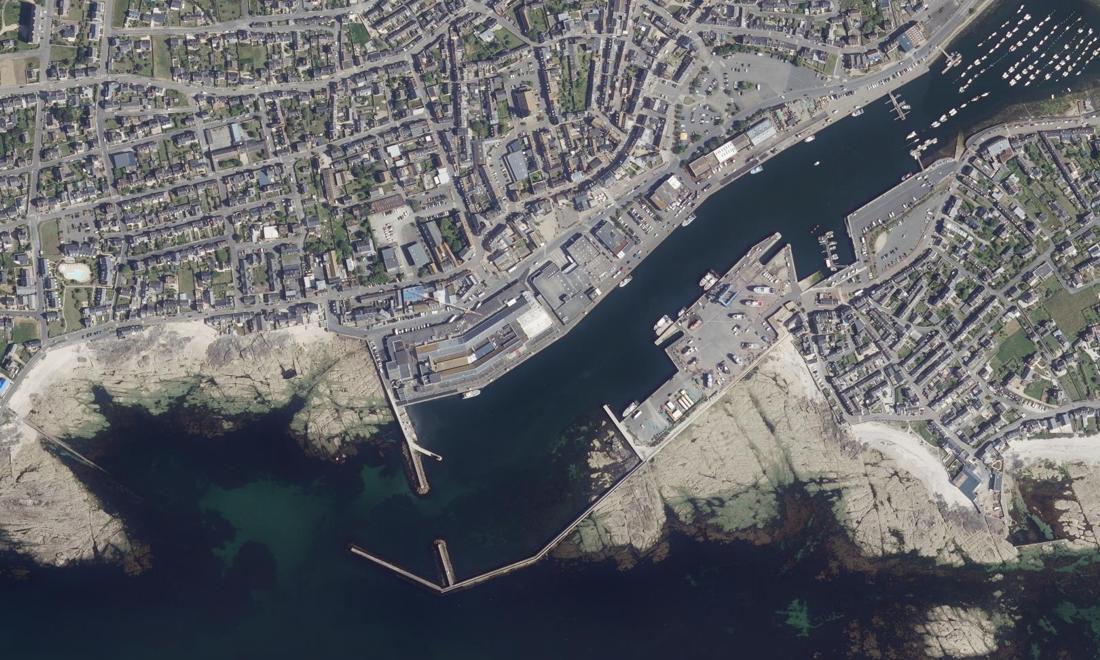 Vue aérienne — Port de Guilvinec - Léchiagat