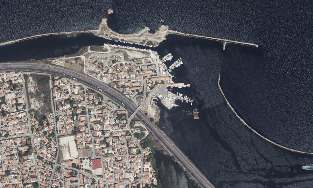 Vue aérienne — Horizon Marine La Mède
