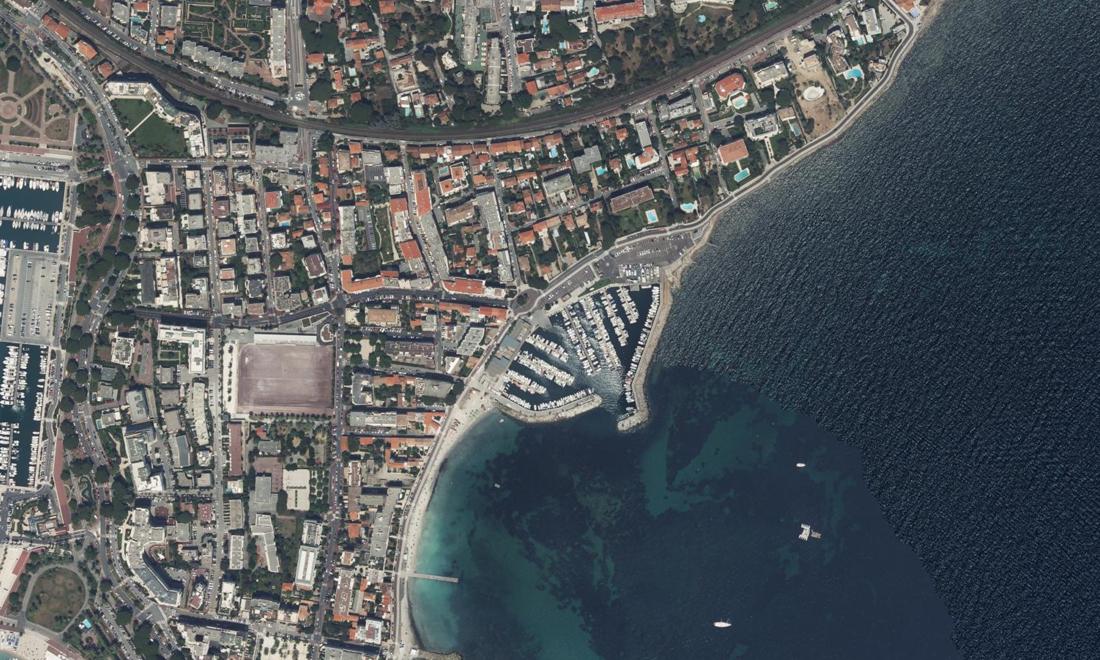 Vue aérienne — Port du Moure Rouge
