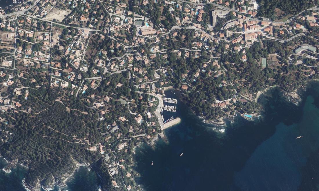 Vue aérienne — Port du Niel
