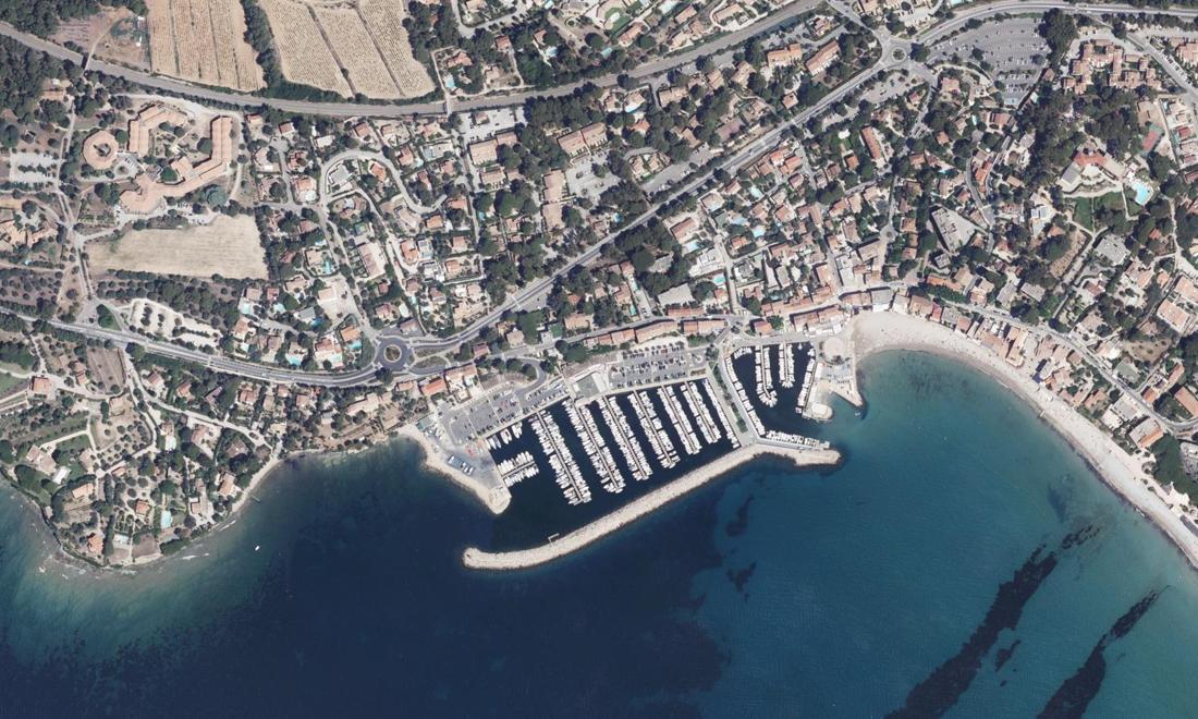 Vue aérienne — Nouveau Port les Lecques
