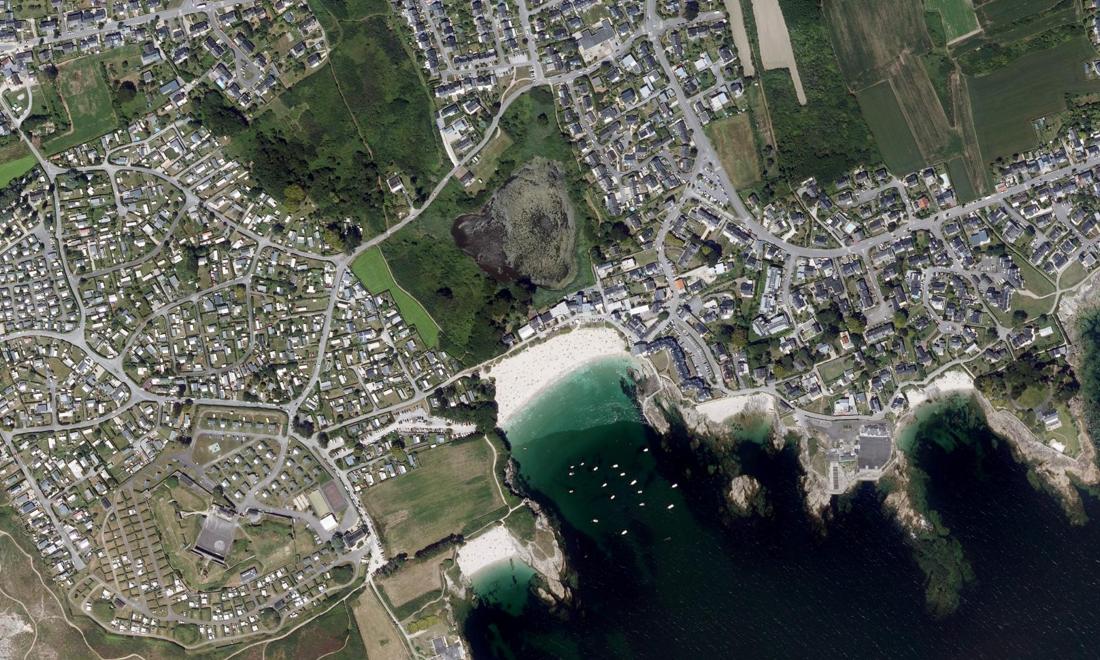 Vue aérienne — Port du Perello