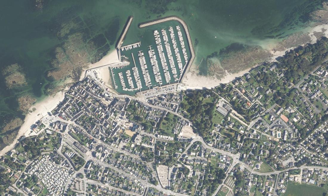Vue aérienne — Port de Piriac sur Mer
