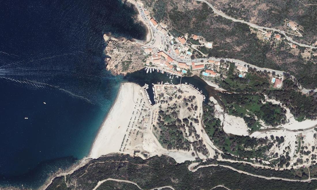 Vue aérienne — Port de Plaisance de Porto