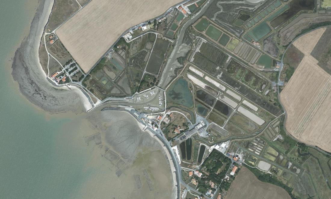 Vue aérienne — Port du Plomb