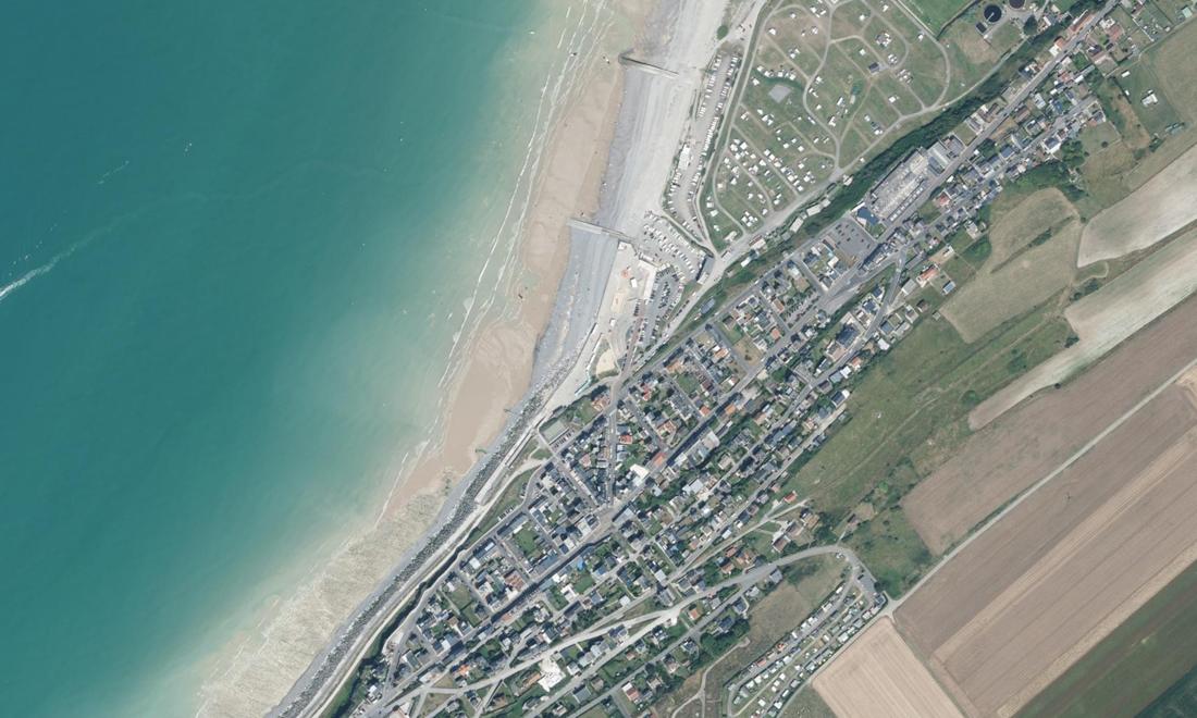 Vue aérienne — Port à sec d'Onival