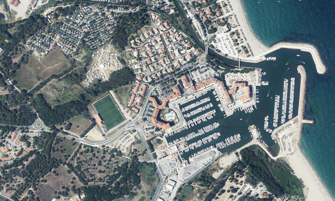 Vue aérienne — Port Argelès sur Mer