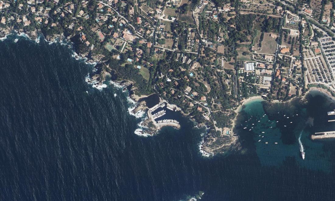 Vue aérienne — Port Auguier