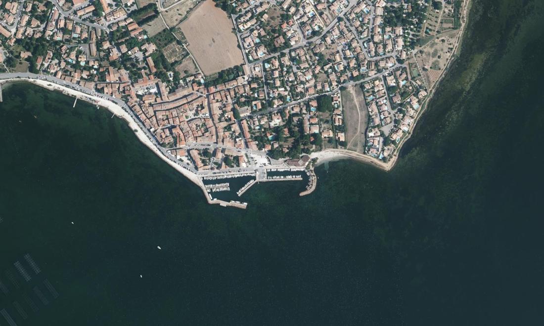 Vue aérienne — Port Bouzigues