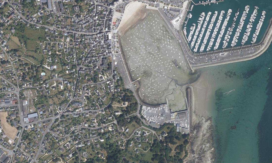 Vue aérienne — Port d'Echouage