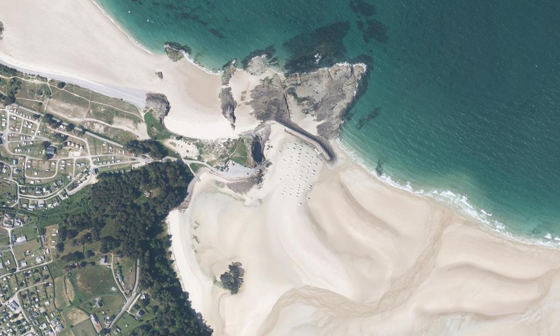 Vue aérienne — Port des Hôpitaux