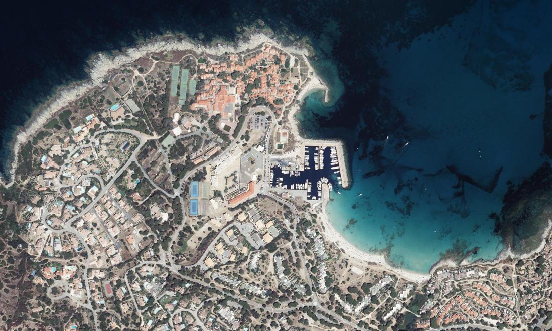 Vue aérienne — Port Eugène Ceccaldi