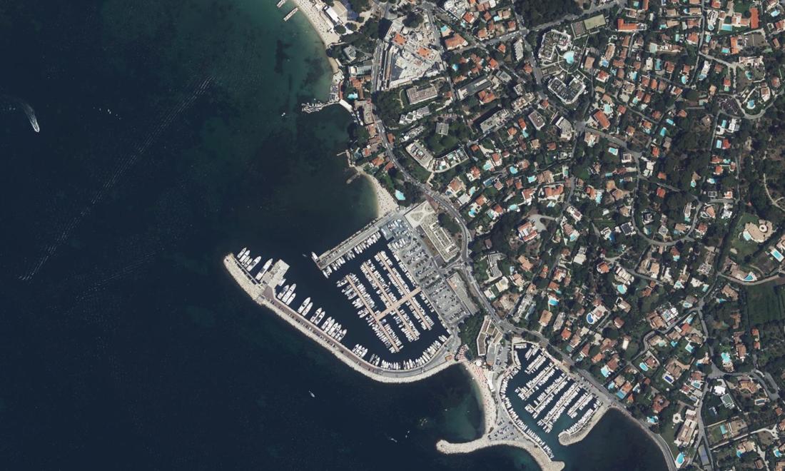 Vue aérienne — Port Gallice