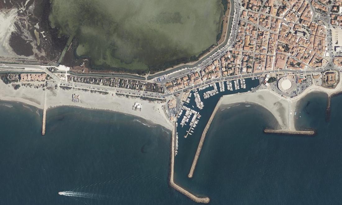 Vue aérienne — Port Gardian