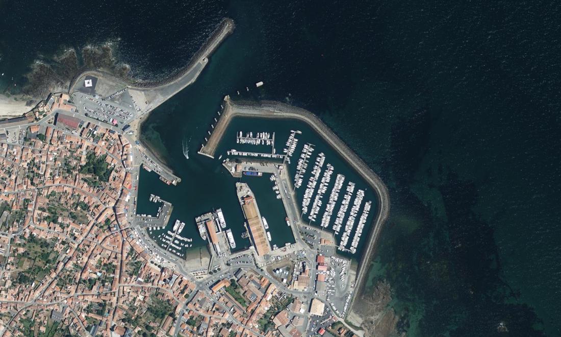 Vue aérienne — Port Joinville