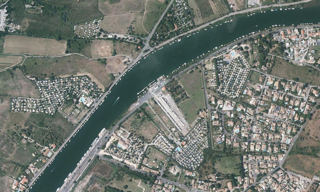 Vue aérienne — Port Nautic Service