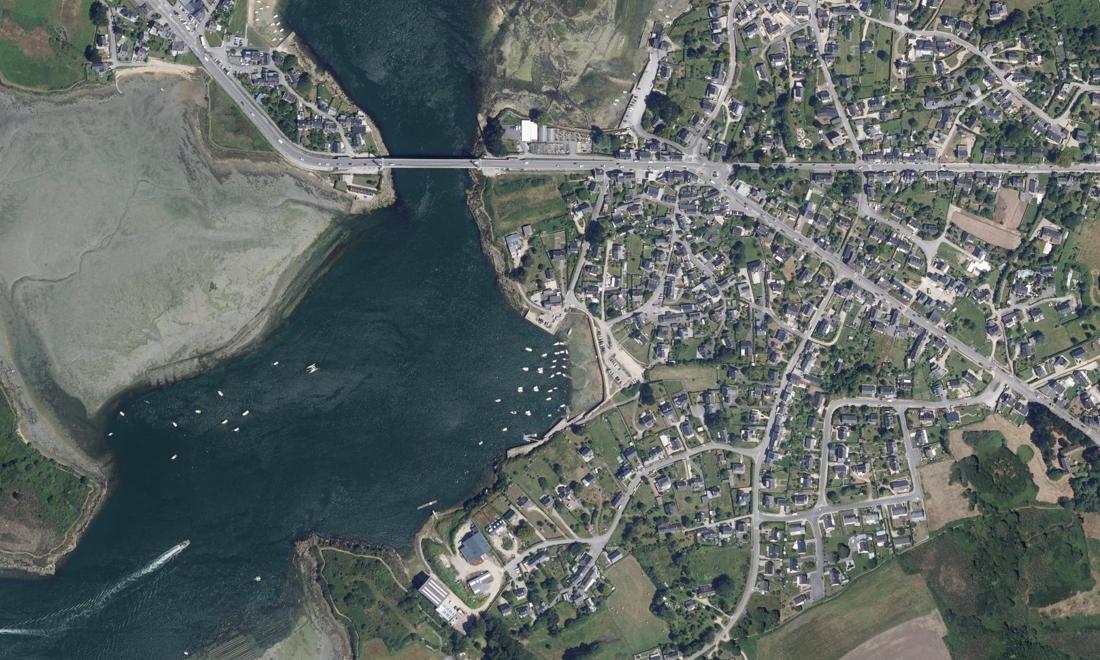 Vue aérienne — Port Niscop