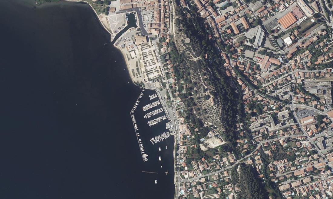 Vue aérienne — Port Notre Dame