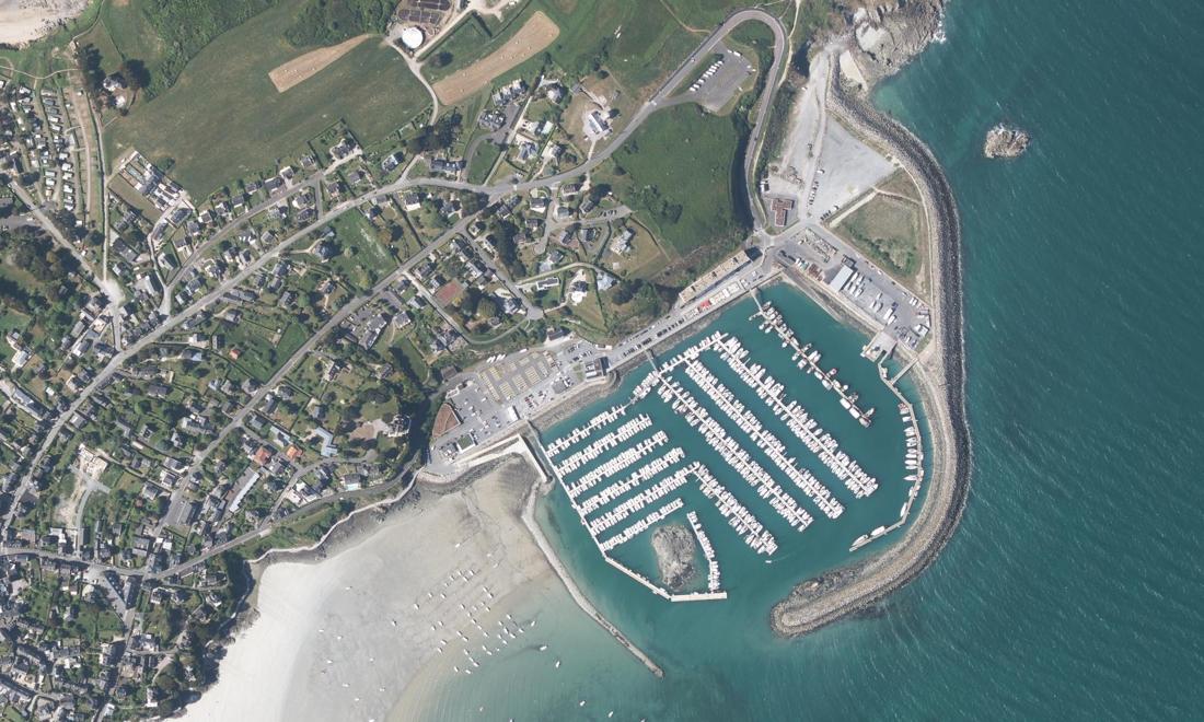 Vue aérienne — Port Saint Cast le Guildo
