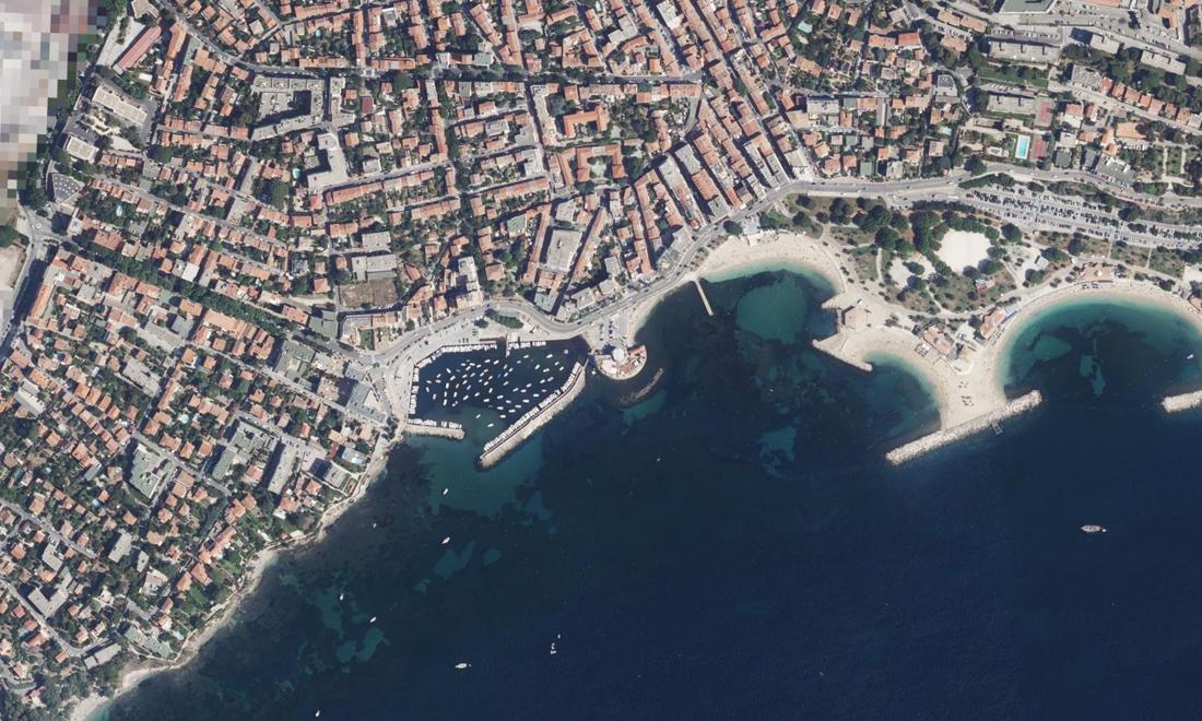 Vue aérienne — Port Saint Louis du Mourillon