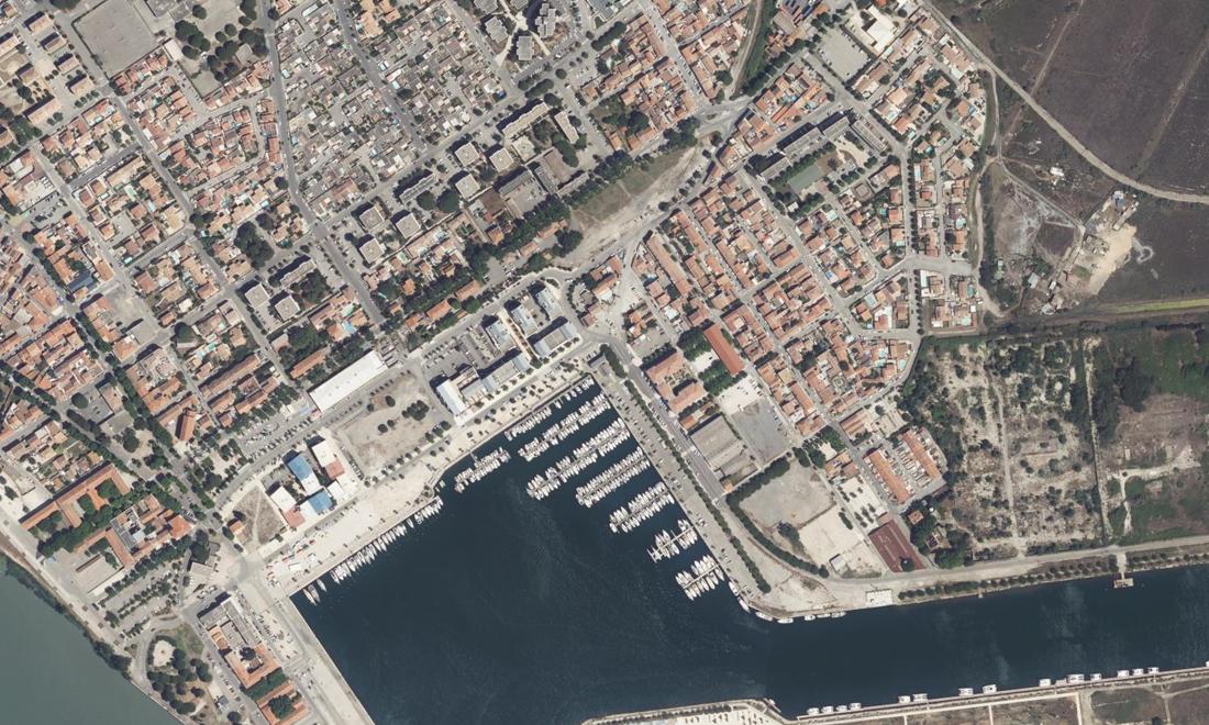 Vue aérienne — Port de Port-Saint-Louis-du-Rhône
