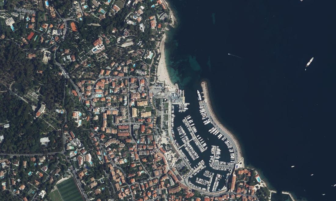 Vue aérienne — Port de Saint Jean Cap Ferrat