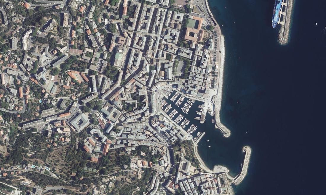 Vue aérienne — Vieux Port de Bastia