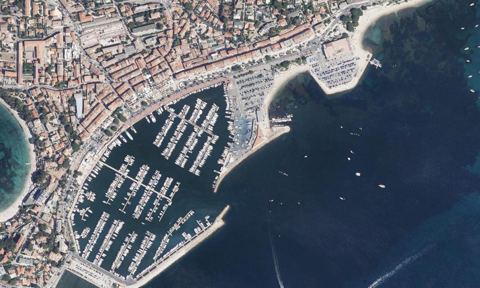 Vue aérienne — Port de Bandol