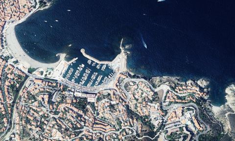 Vue aérienne — Port de Banyuls sur Mer