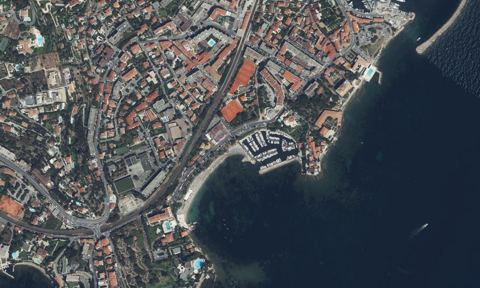 Vue aérienne — Port de Beaulieu Fourmis