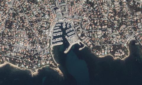 Vue aérienne — Port de Carry le Rouet