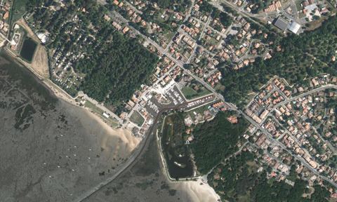 Vue aérienne — Port de Cassy