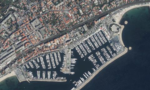 Vue aérienne — CNG Agence du Port