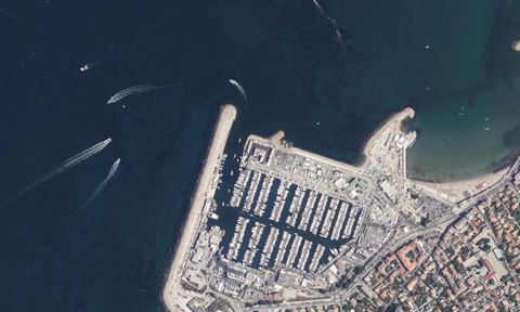 Vue aérienne — Diax Port à sec