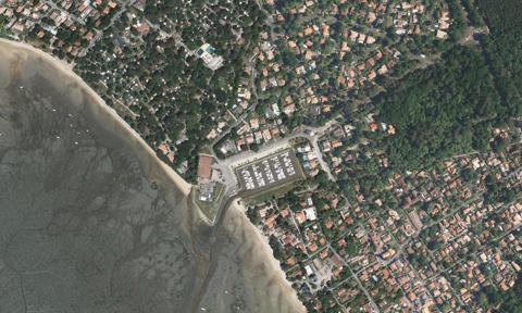 Vue aérienne — Port de Fontainevieille