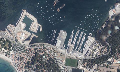 Vue aérienne — Ims-shipyard