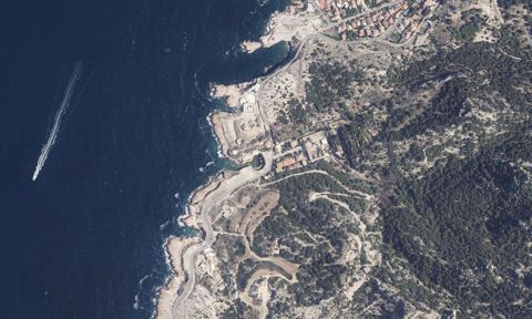 Vue aérienne — Port de l'Escalette