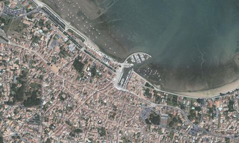 Vue aérienne — Port de La Flotte
